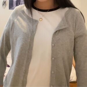 Reitmans Grey Cardigan